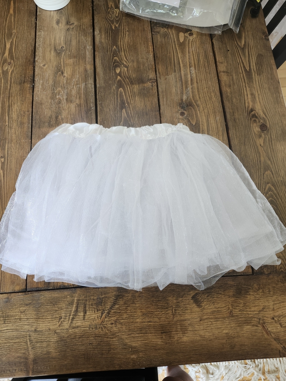 Child's Size Small White Costume Dance Tutu